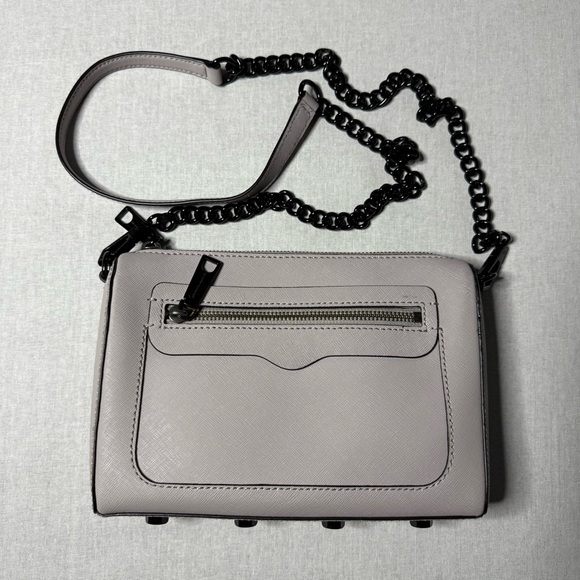 Rebecca minkoff pale purple/grey Avery leather crossbody purse - Picture 6 of 13